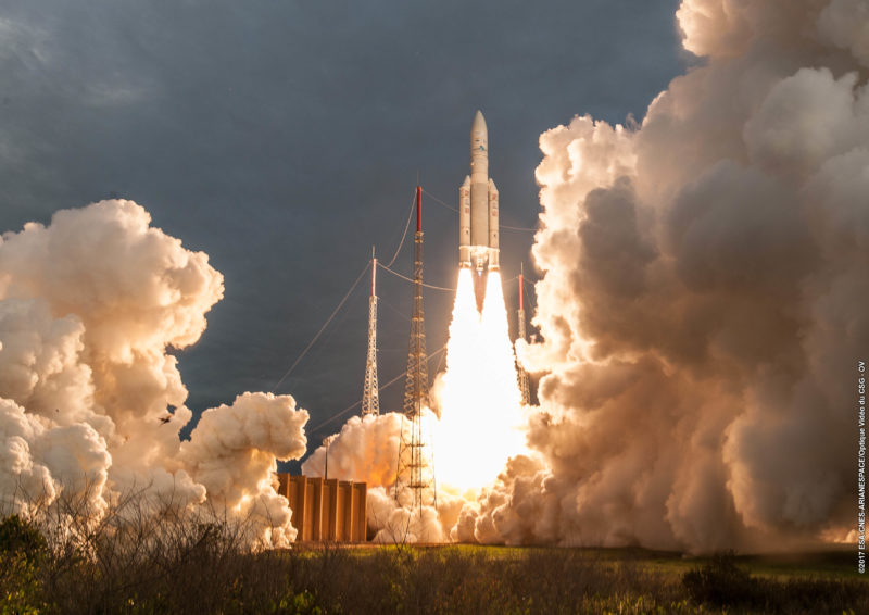 100th launch of Ariane 5: The #withariane campaign in full swing