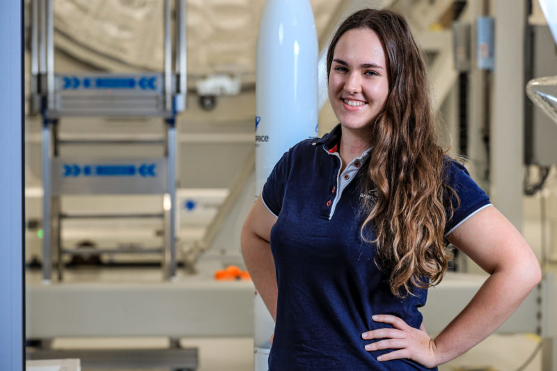 Faces of Ariane 6: Natascha Menke, Mechatronics Technician for the upper stage of the Ariane 6 launcher