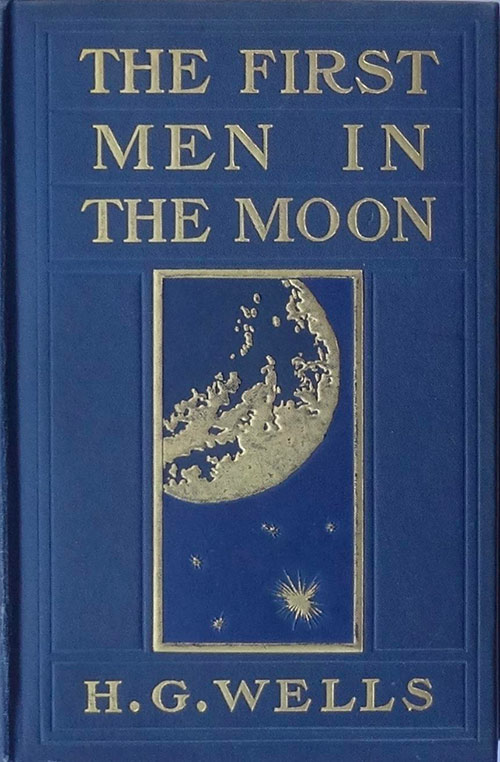 The first men in the moon SF books