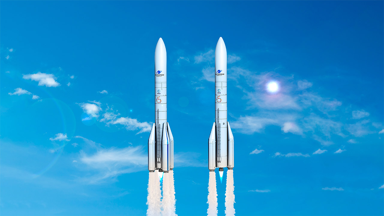 Ariane 6 in Zahlen – Ariane 62 und Ariane 64