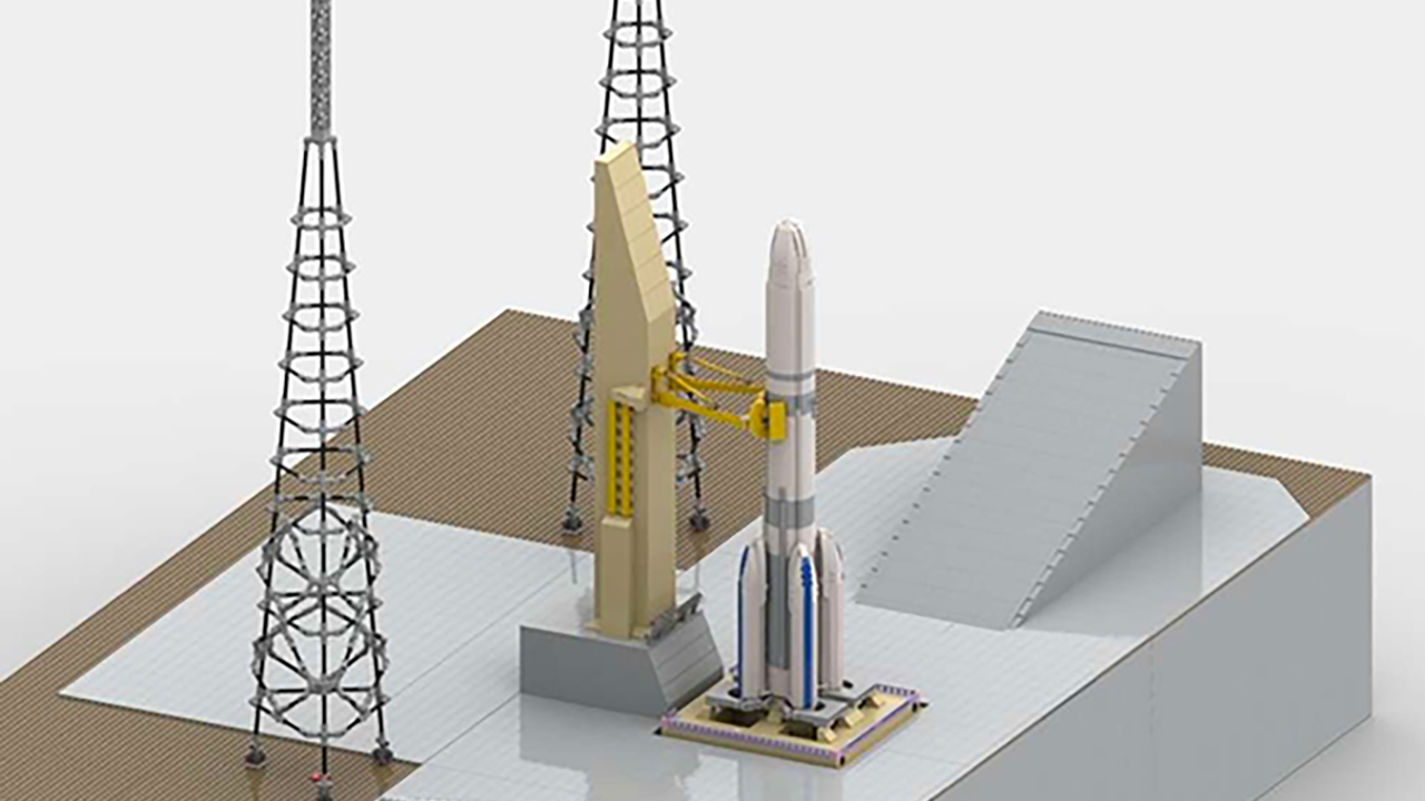 Raketen aus Bausteinen gemacht. Willkommen in der Welt von Nicolas Riveau, Yann Saputa und Pascal Fleury, allesamt Fans von ArianeGroup und Lego