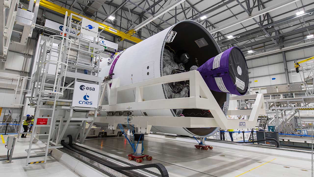 Behind the scenes in the Ariane 6 Launcher Assembly Building