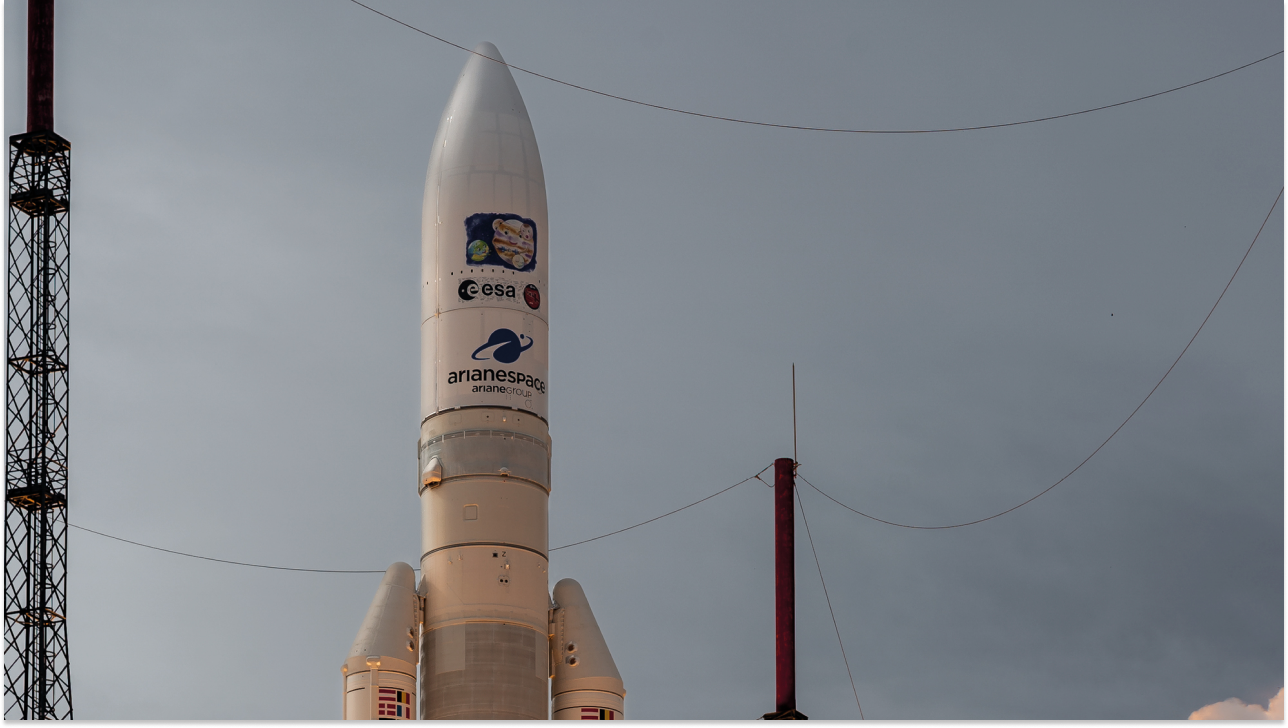 Ariane 5 und JUICE haben perfekt zusammengepasst